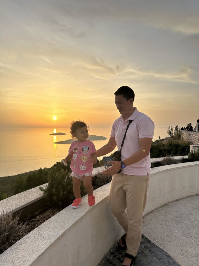 Daughter and father 