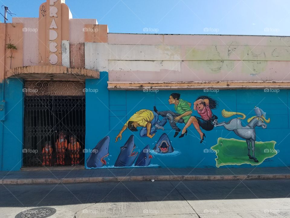 Graffiti artist Ponce, P.R.