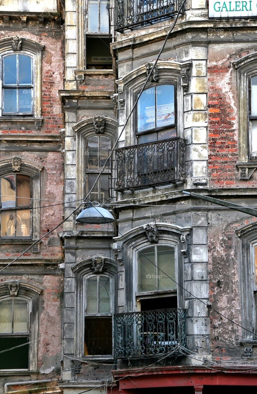 Old buildings in Istanbul