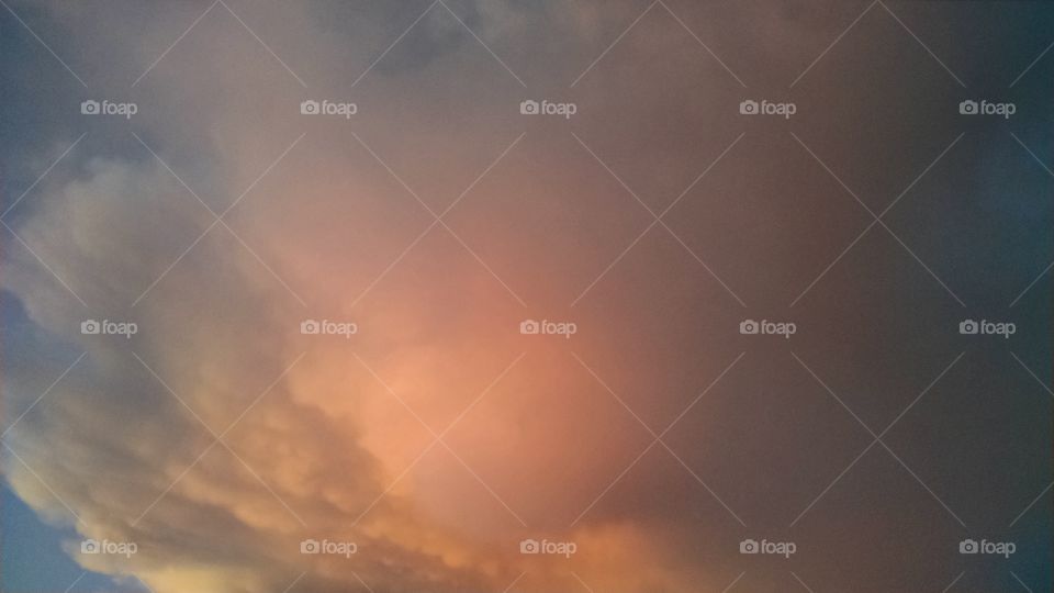 Cloud 22. The sky put on a spectacular show at sundown.