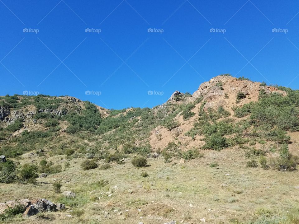 in the mountains outside ankara turkey