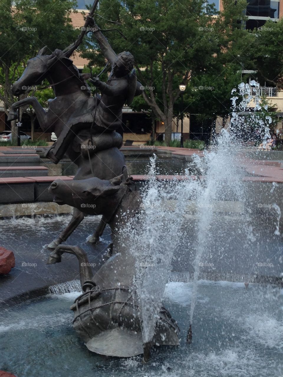 Sugar land Town center fountain