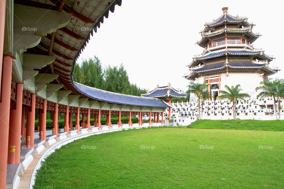 travel chinese grass park by sonchai