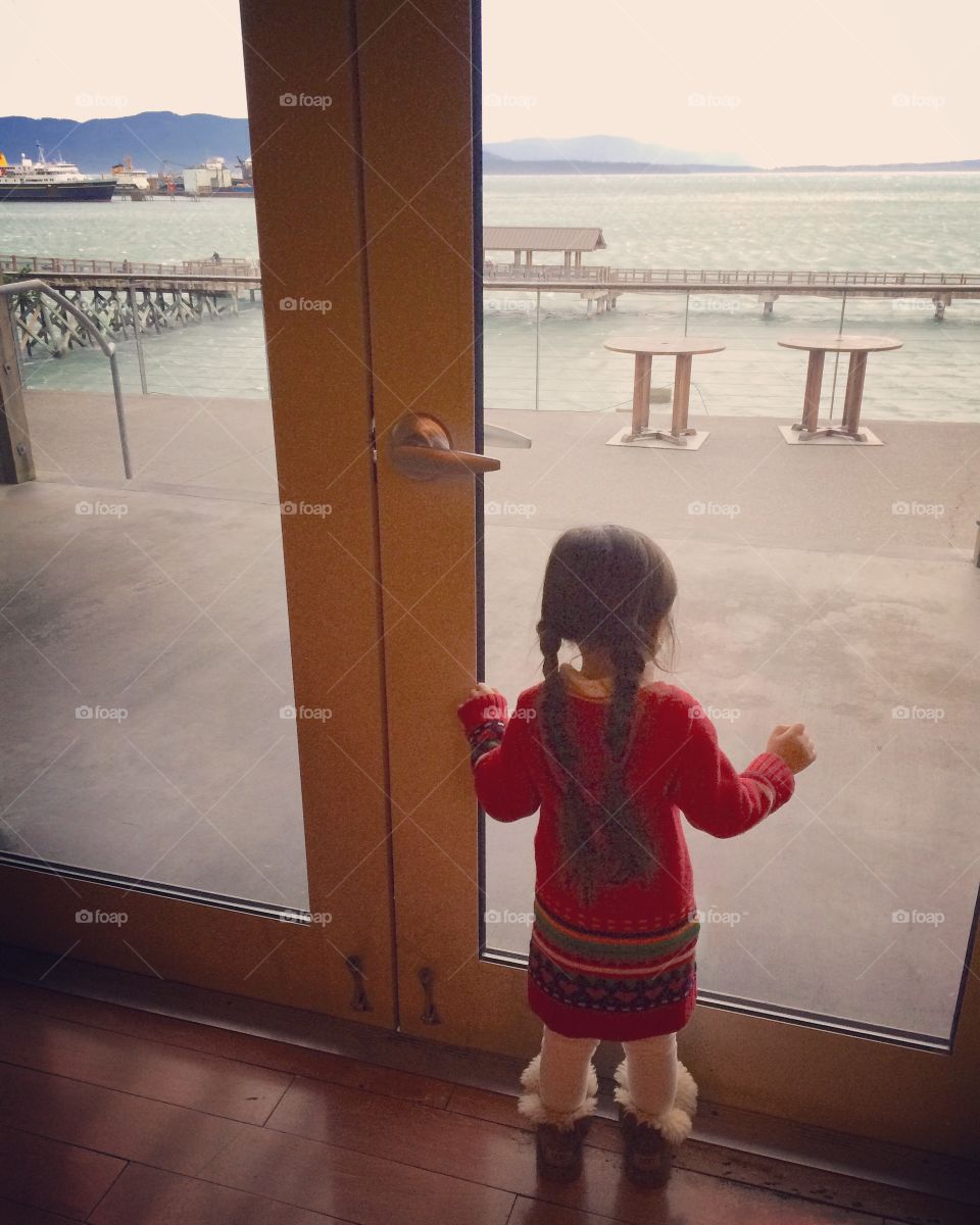 Child, People, Beach, Girl, Sea