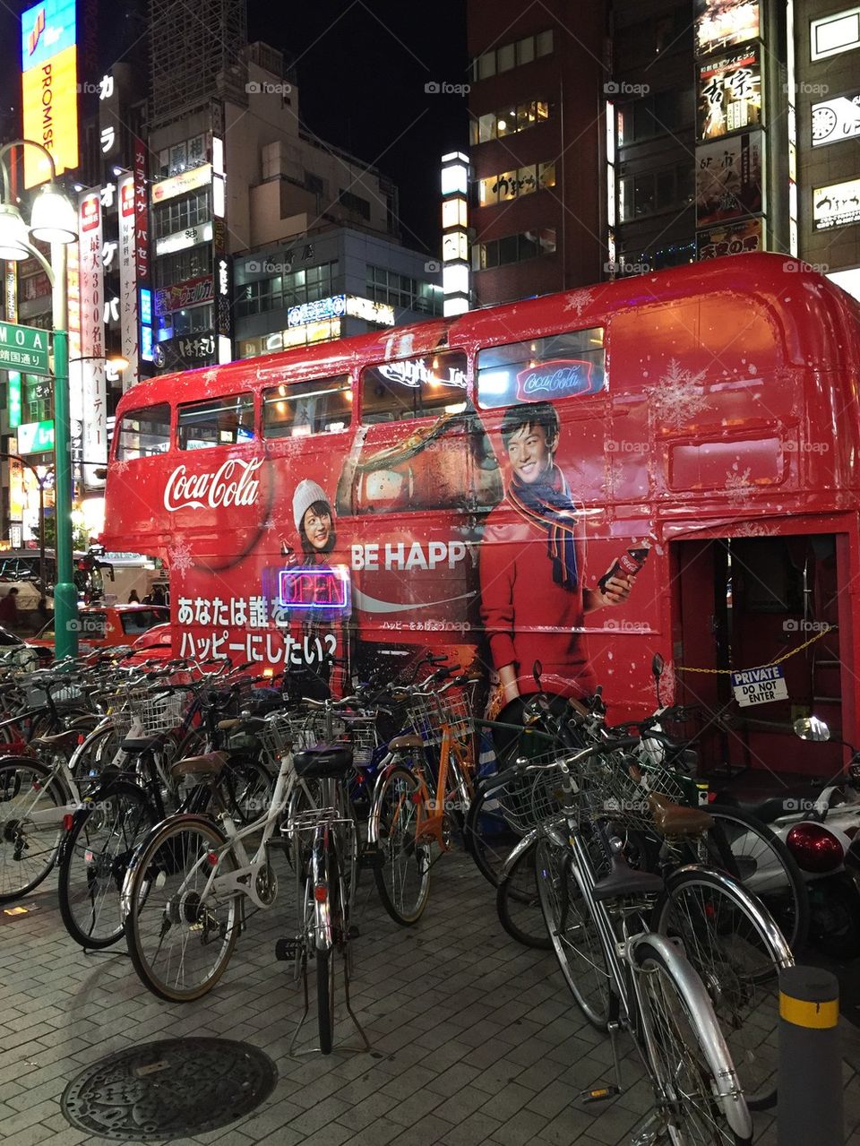 Coca Cola Bus