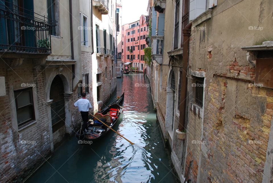 Water Streets of Venice by Gondola