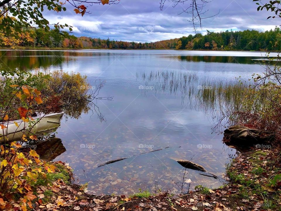 A fall day on the lake!