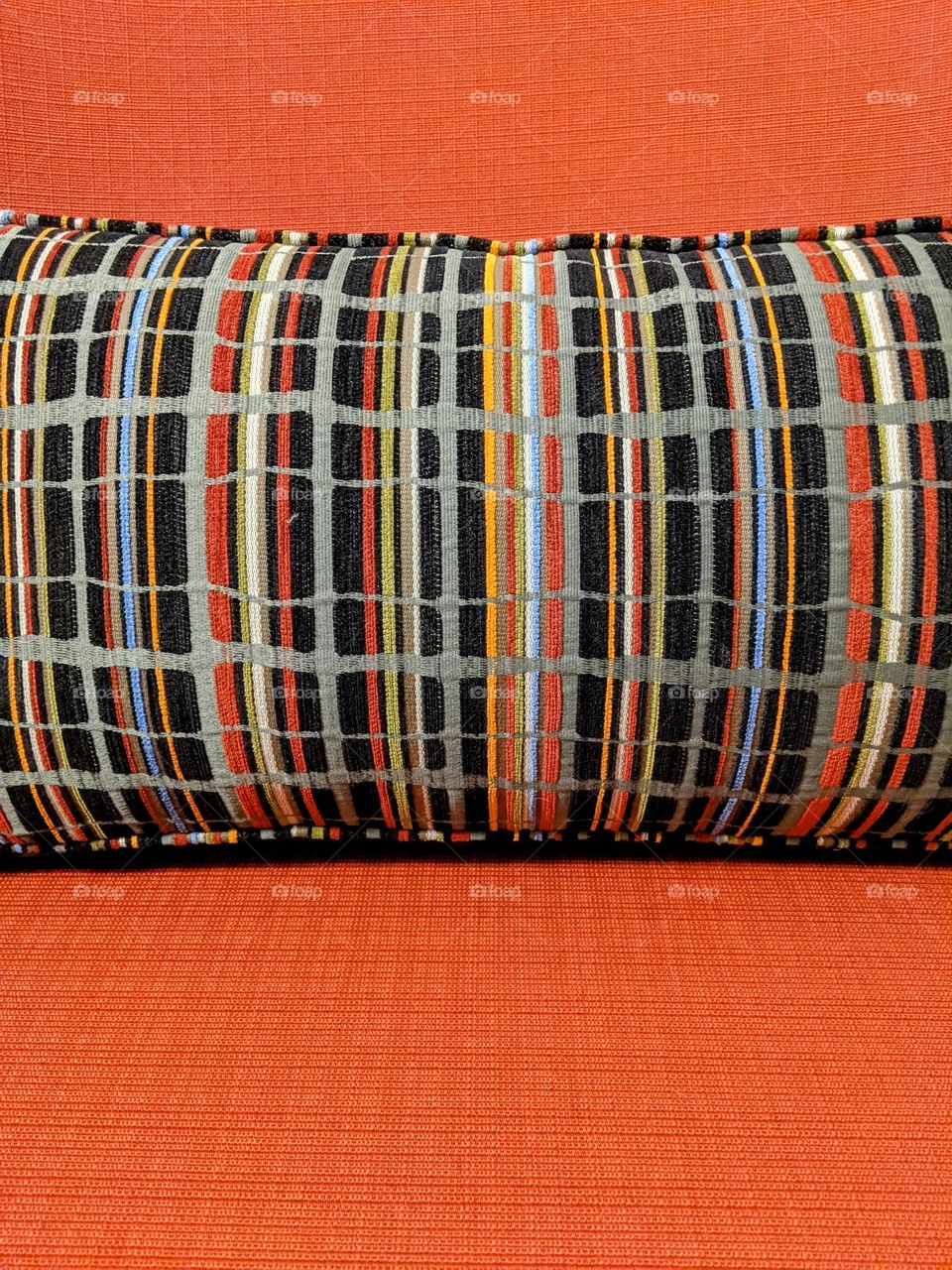 Bright, colorful rectangular pattern