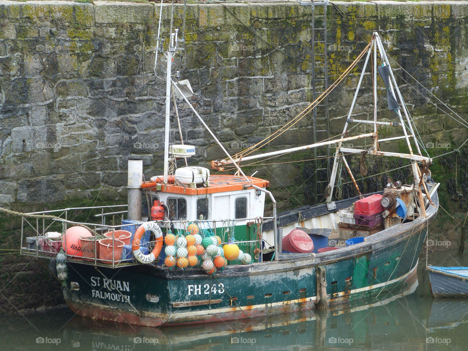 fish boat port harbour by samspeed87