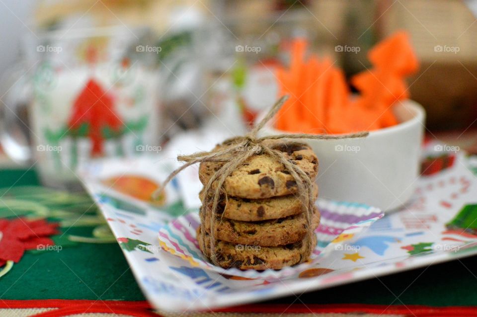 Preparing snacks for Santa