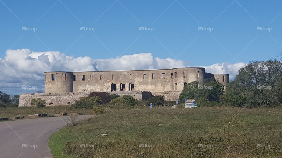 Borgholms slottsruin