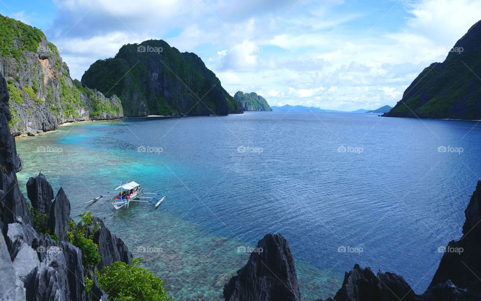 Cliffs of El Nido, Palawan, Philippines