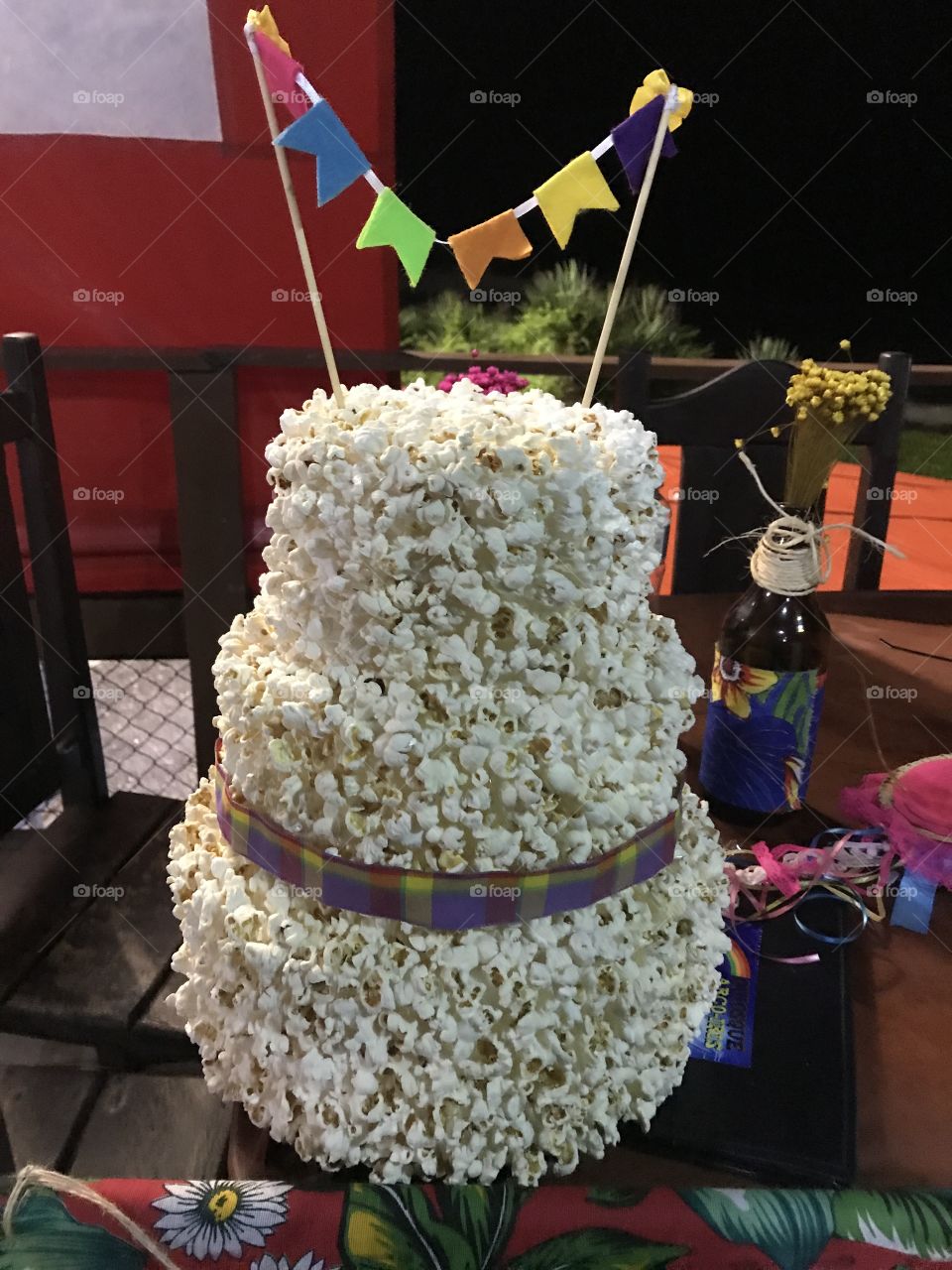 São João! Popcorn cake
