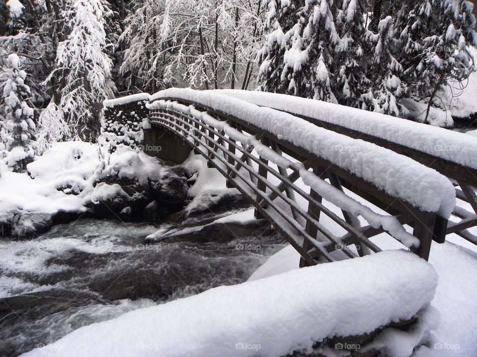 Snowy Bridge