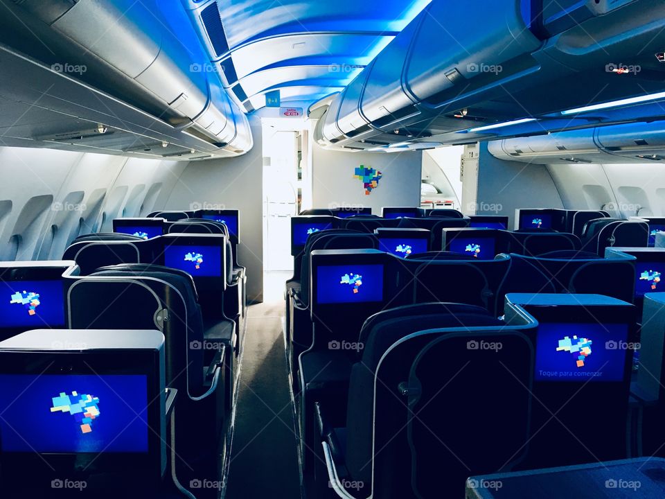 Inside the plane, A-330, Neo, Airbus, Business Cabin 