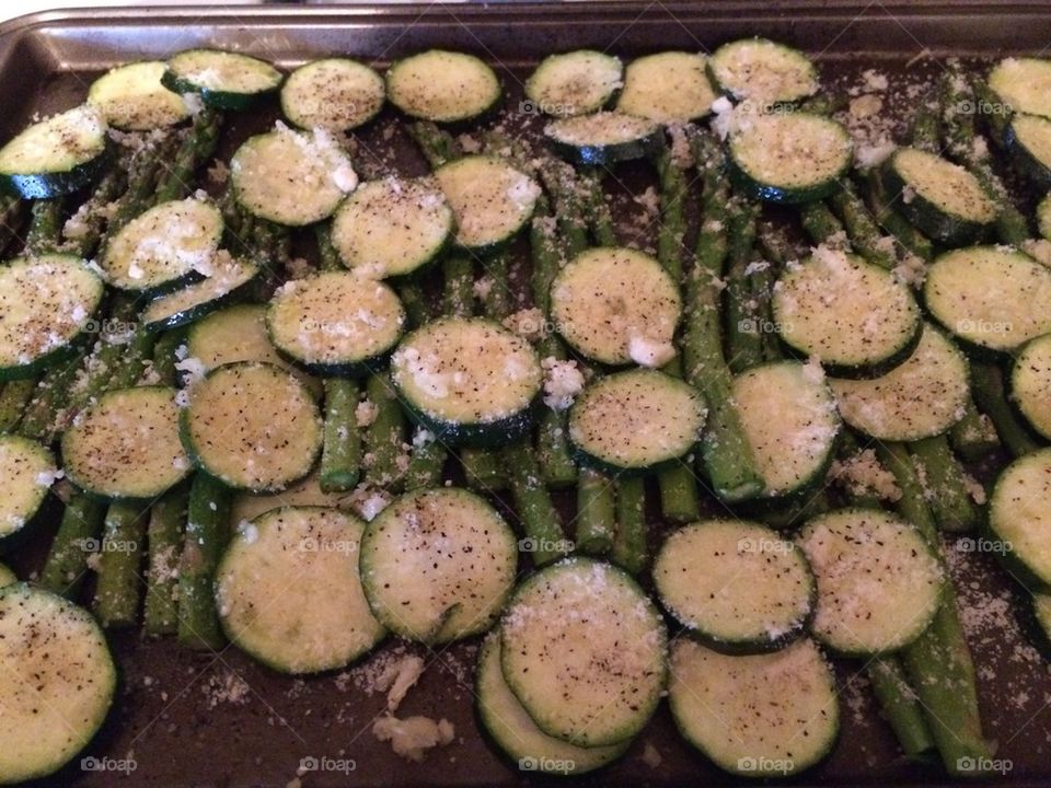 Roasted veggies