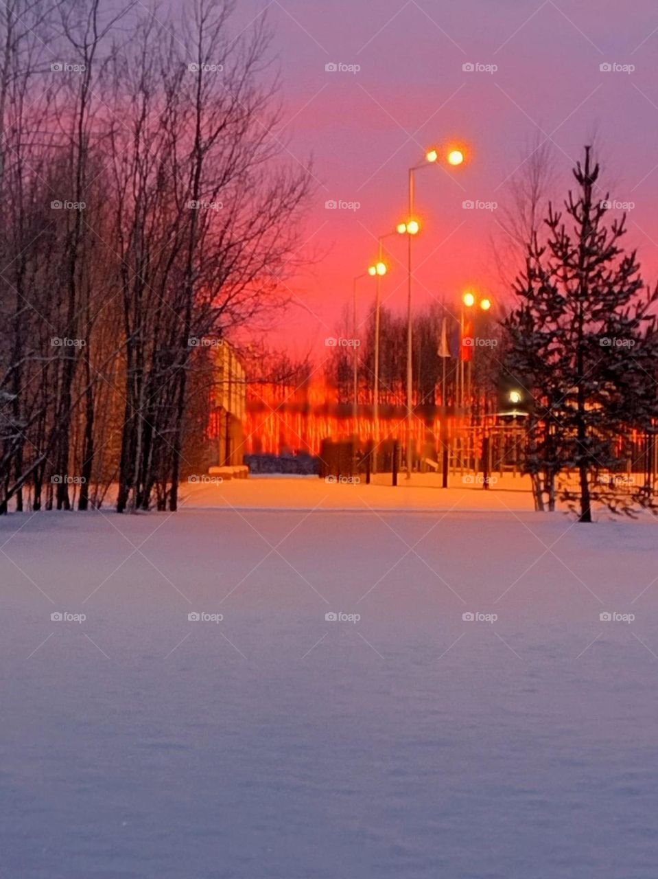 городской вечер