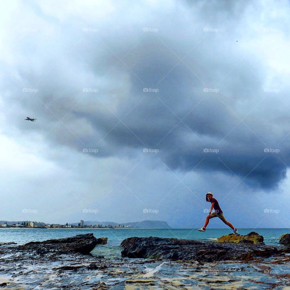 Jumping in the clouds