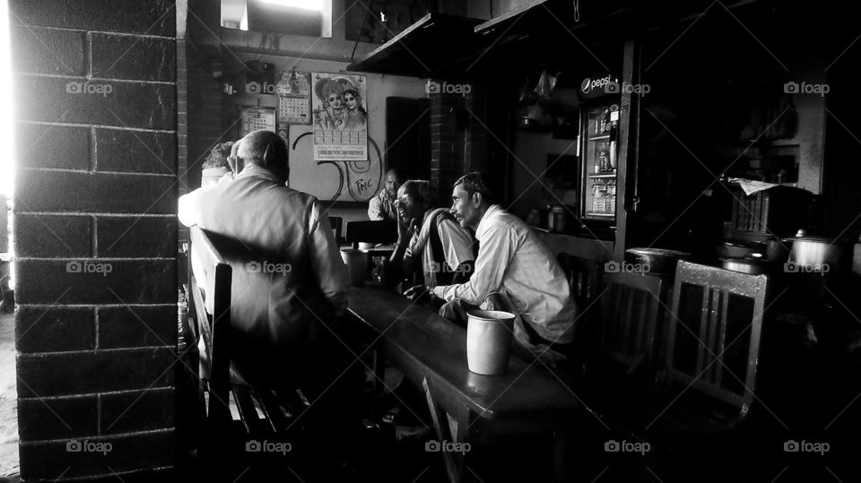 They never got shit faced stayed sober on chai and were real civil with each other.