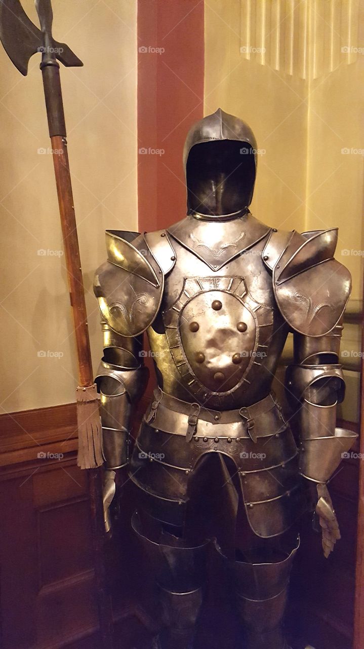 Armor in castle