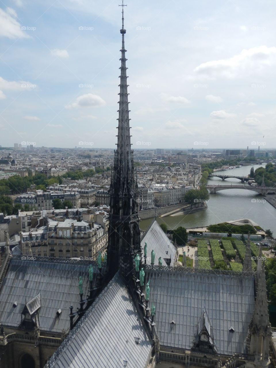 The Classic Gothic Style, Notre Dame Cathedral in Paris. May 2012. Copyright © CM Photography. @chelseamerklephotos on Foap. 