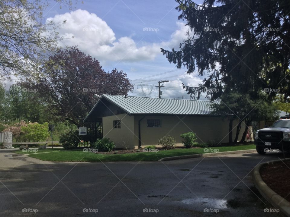 Mausoleum in the Cemetery 