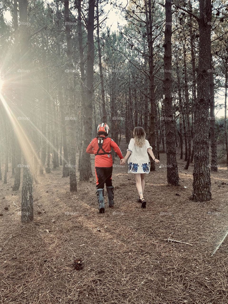 Love in the forest 🤍