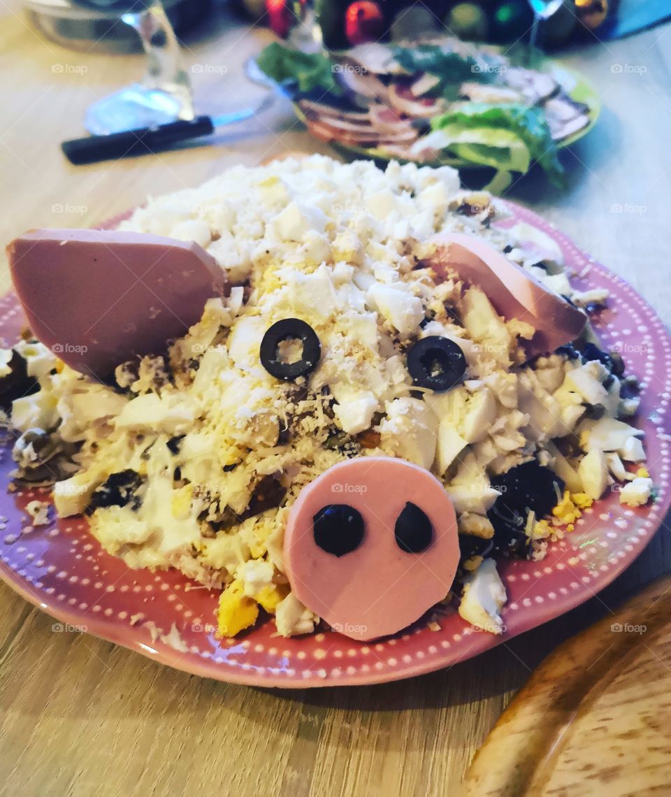 Pig salat
