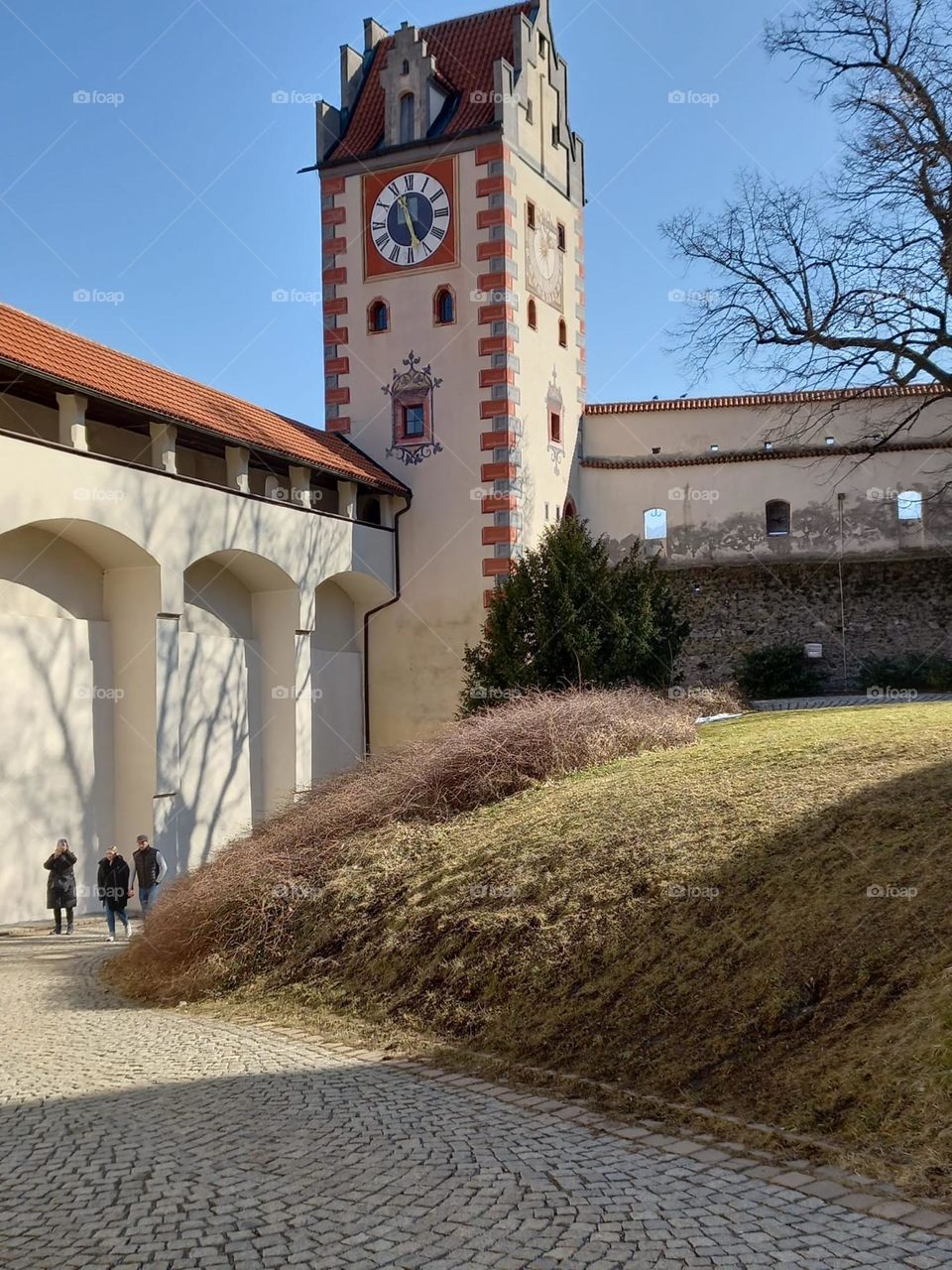 Medieval Clock Tower in Germany
