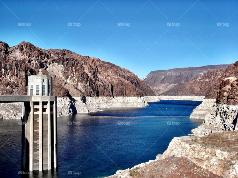 View of hoover dam