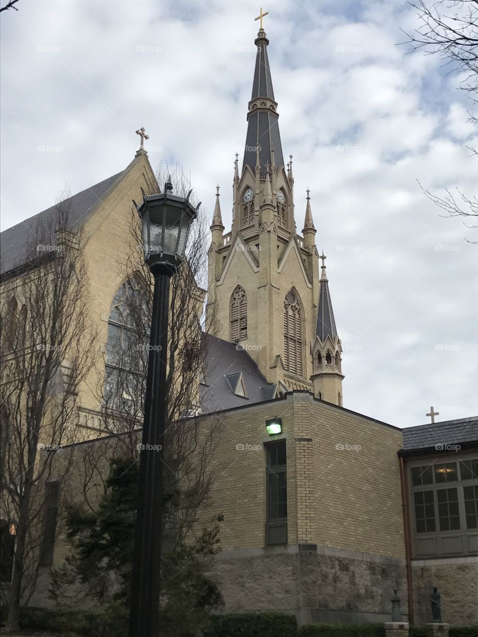 Steeple at Notre Dame campus