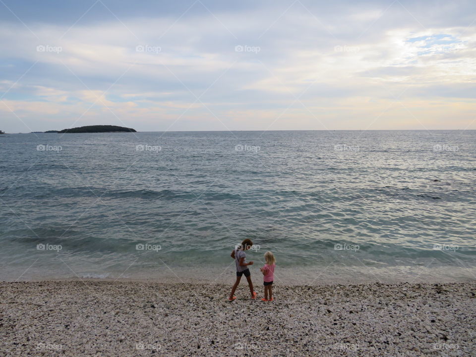 kroatien Meer Strand Wasser Natur schwimmen Tauchen Baden