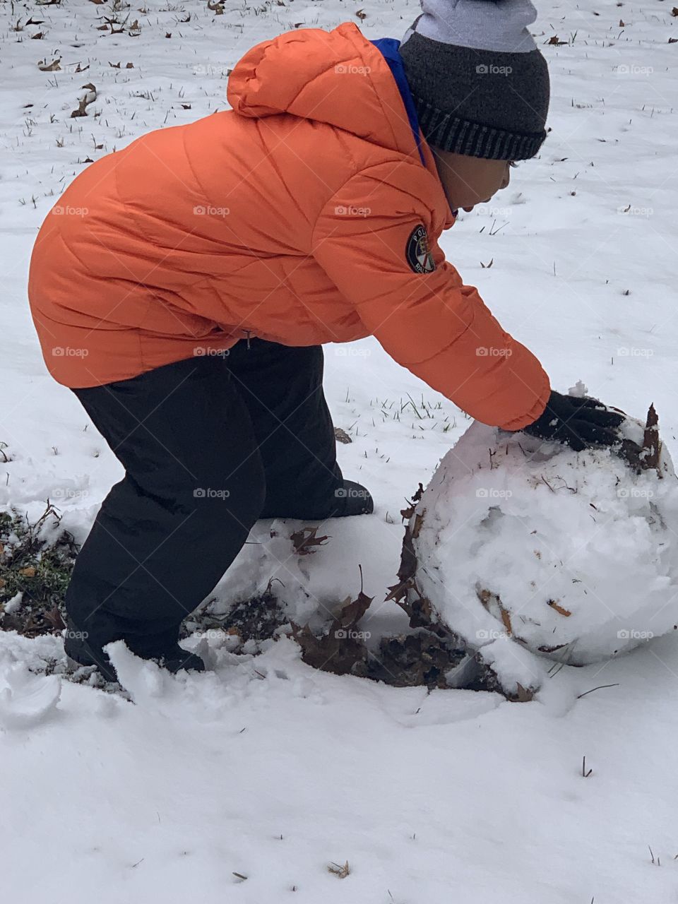 Making a Snowman 