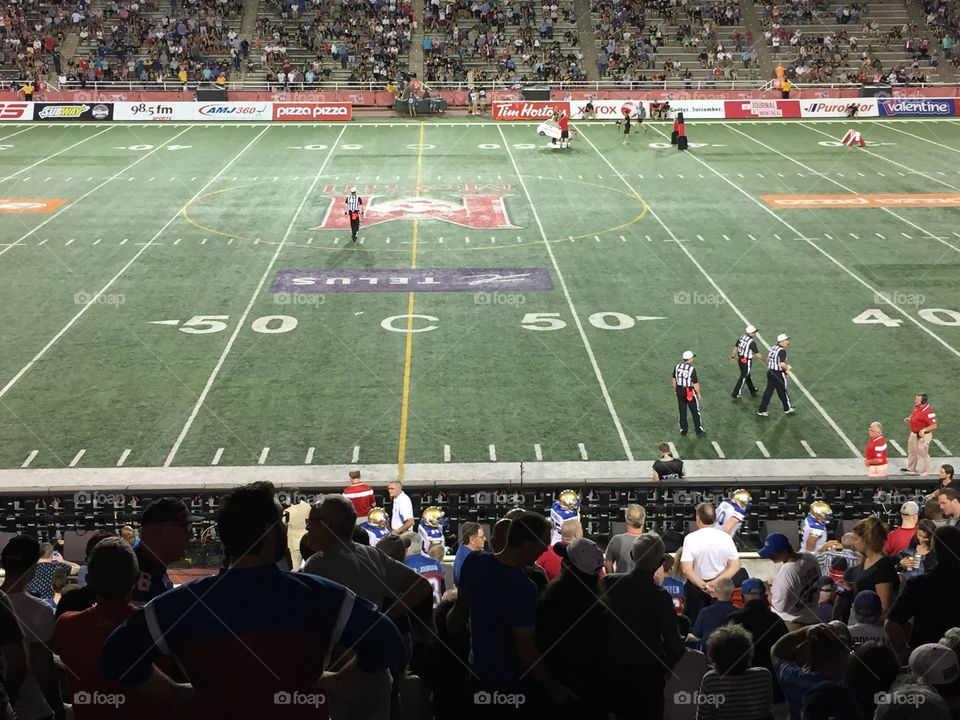 Montréal's Alouettes game, Percival-Molson Stadium
