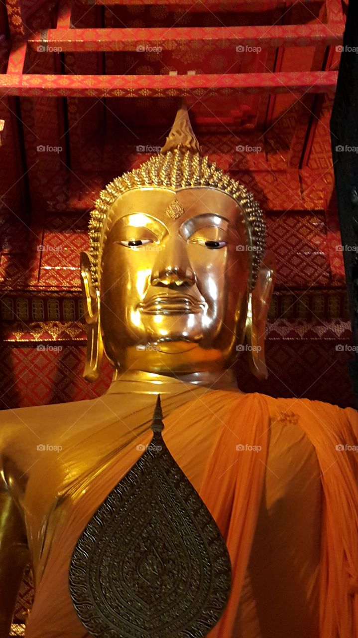 Big Buddha at Ayuthaya province Thailand