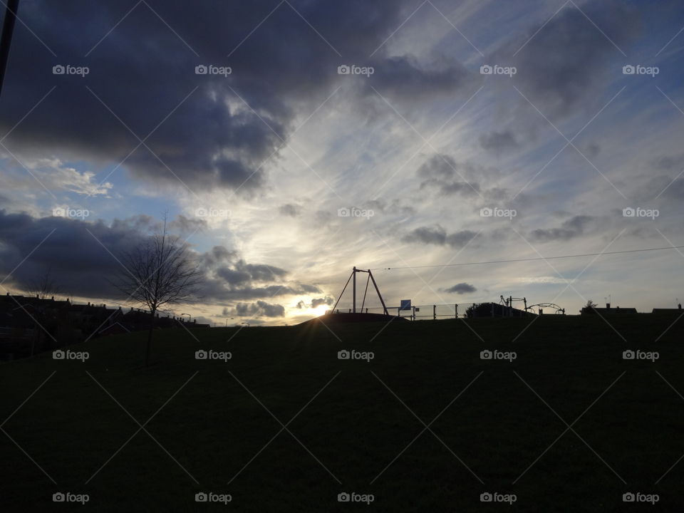 Storm clouds