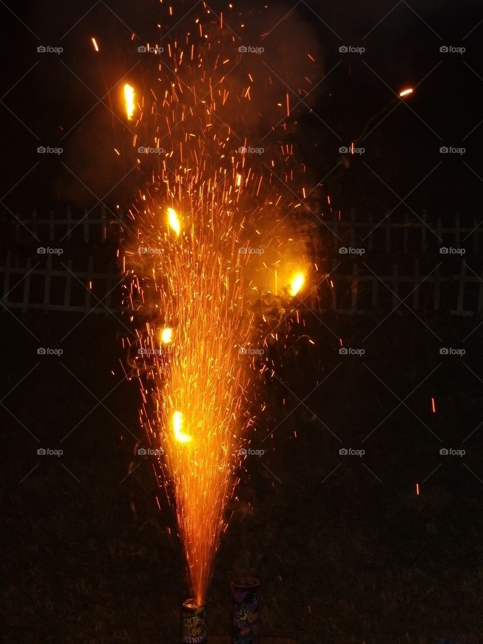 Fireworks on New Years Eve