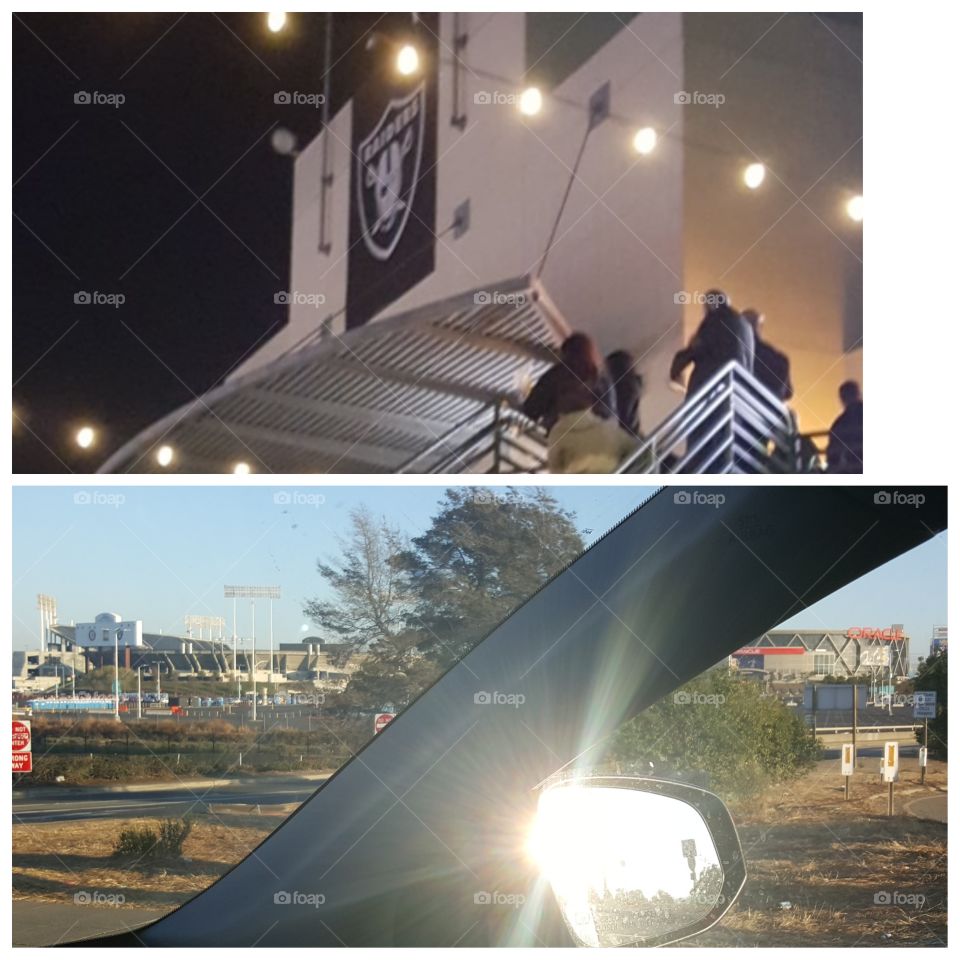 Home of the Oakland Athletics and Oakland Raiders, and Golden State Warriors