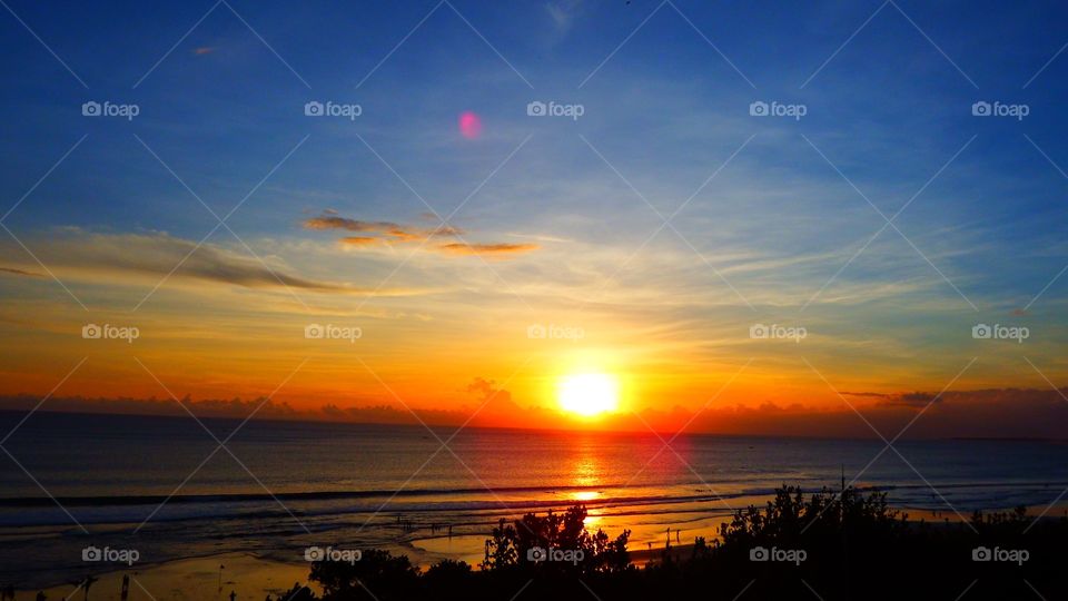 sunset Bali