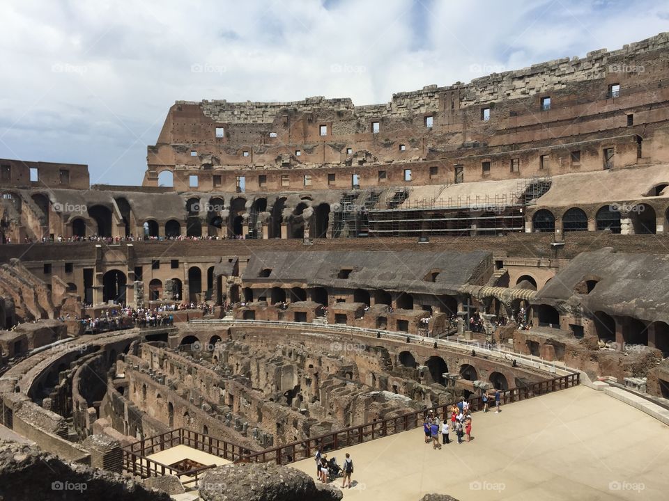 Roman coliseum 