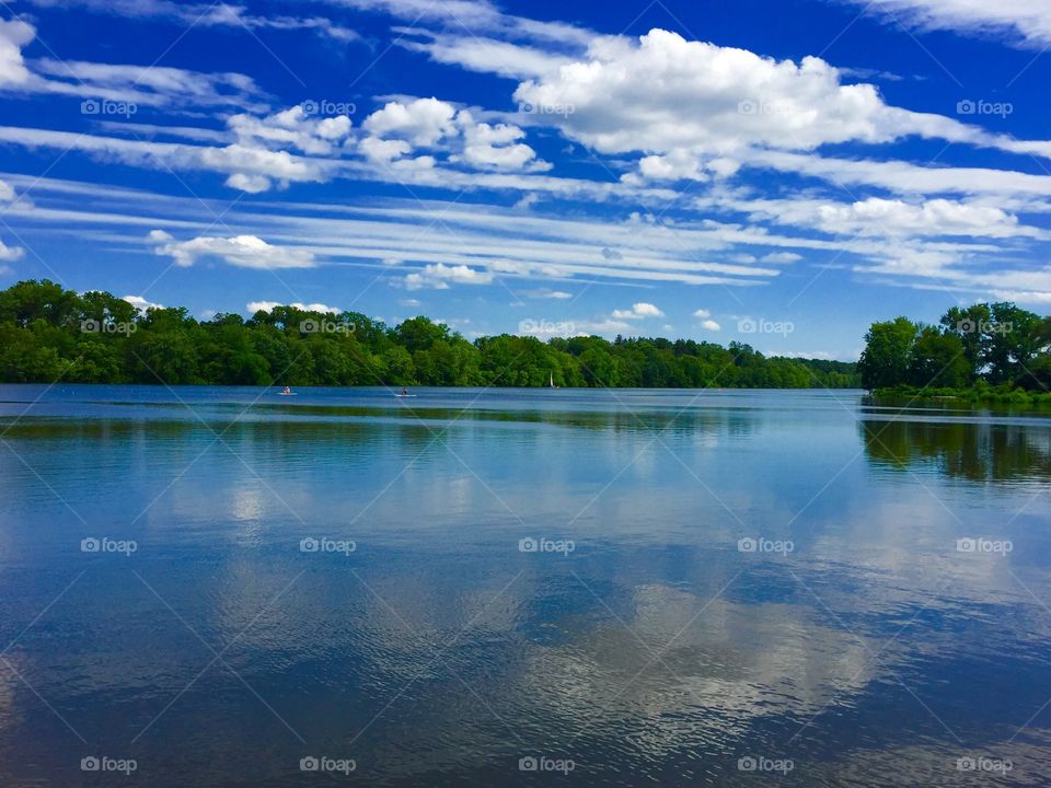 A beautiful view of Lake Carnegie on a summer’s day! 