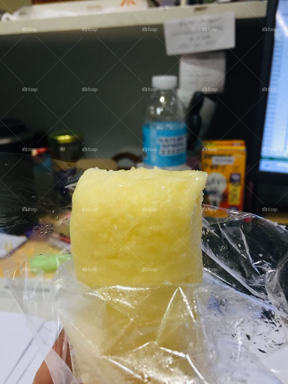 Bread with cheese which made by Cardinal 