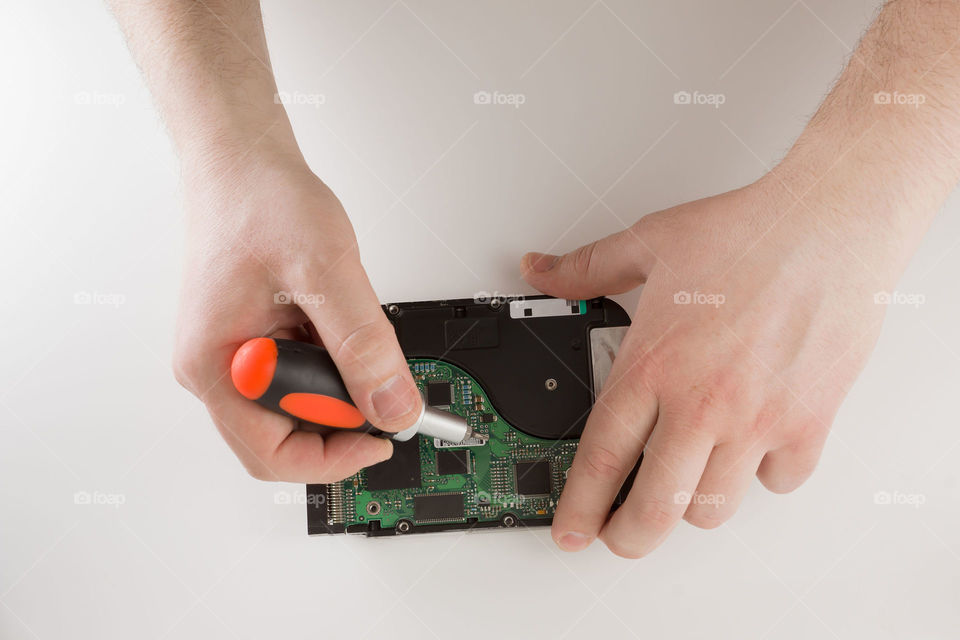 Repair hdd