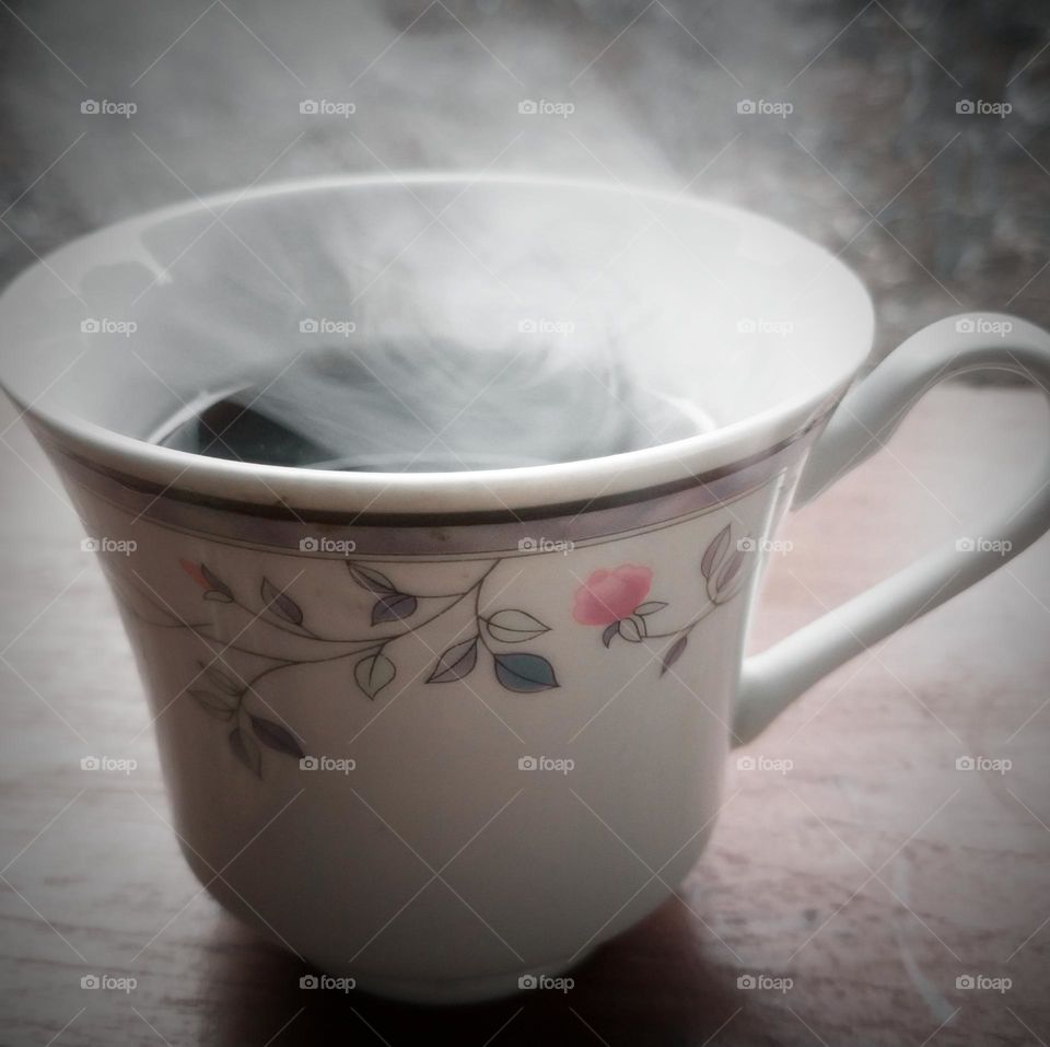 morning black coffee