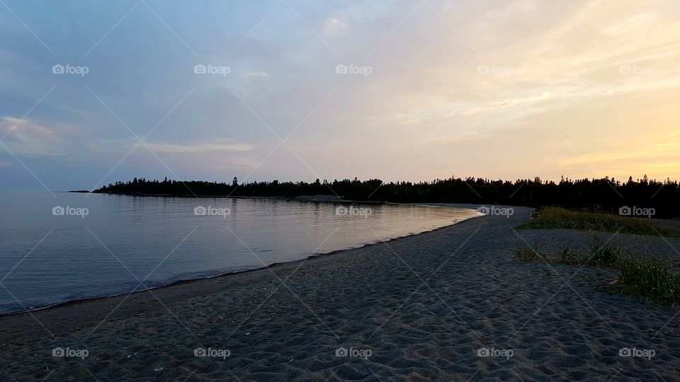 sunsets on this beautiful lake ...a beautiful endless summer.