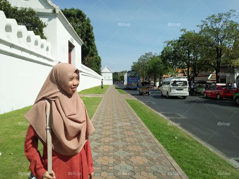 Beautiful smile in Thailand