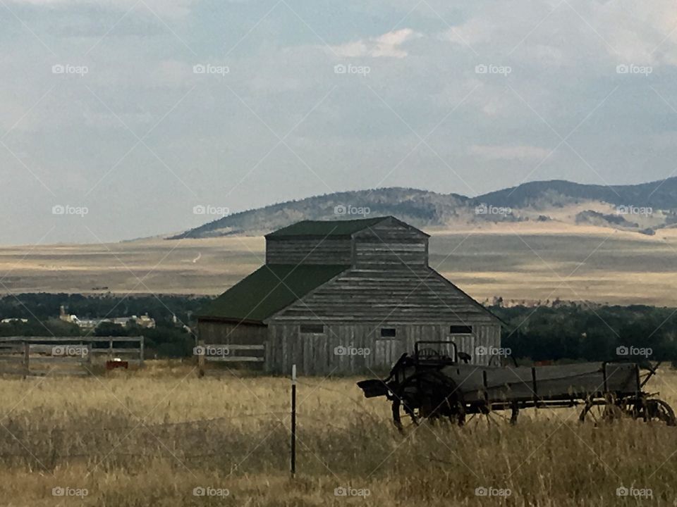 The wagon barn