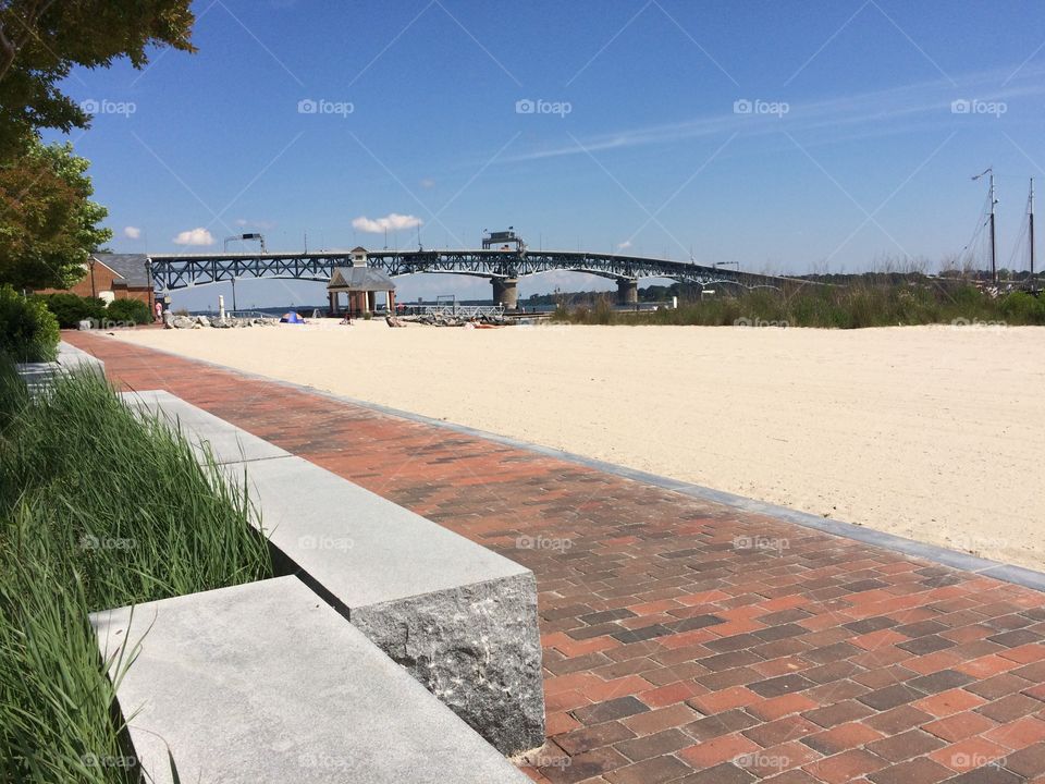 Yorktown beach