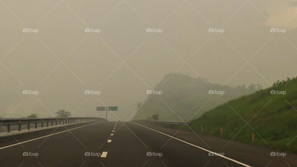 highway fog