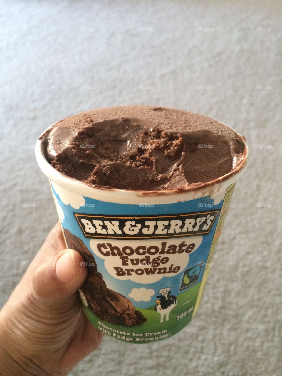 When your niece wants ice cream. Then she sees the others eating ice cream sandwiches and this what you get left with. Thanks kiddo!